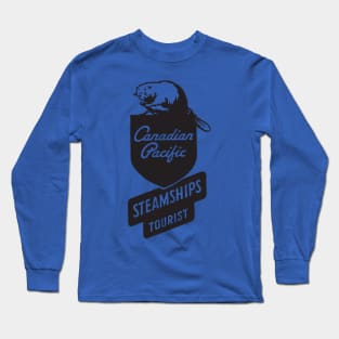 Canadian Pacific Steamships Tourist Long Sleeve T-Shirt
